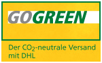 RegenStark versendet mit DHL GoGreen